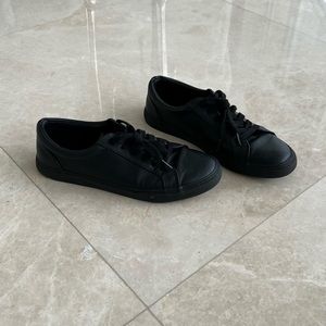 Mens ASOS black sneakers